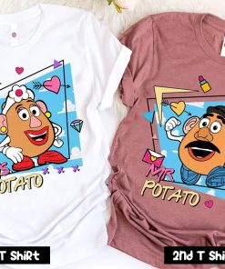 Toy Story Mr And Mrs Potato Head Couple T Shirt SV