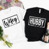 Wifey and Hubby Matching Couple Shirt ce