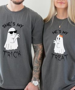 halloween couples she is my trick Shirt ce