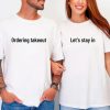 ordering take out Funny Couples Shirt thd