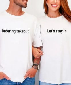 ordering take out Funny Couples Shirt thd