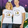 Cheese & Macaroni Couple T-Shirts thd