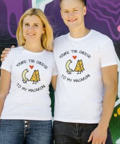 Cheese & Macaroni Couple T-Shirts thd