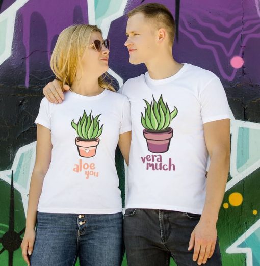 Couple T-shirts Aloe You tshirt thd