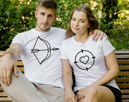 Couple T-shirts Arrow thd