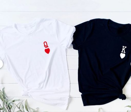 Couples King Queen Shirts thd