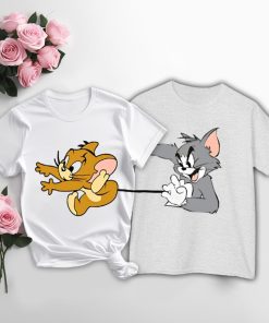 Cute Tom & Jerry Couple T-Shirts