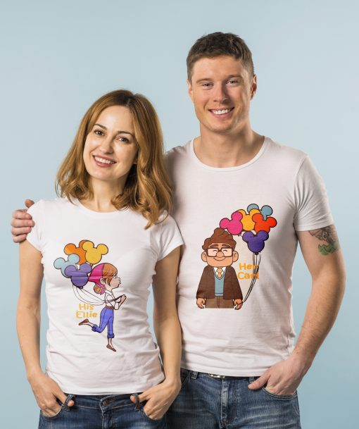 His Carl Her Ellie T-Shirts