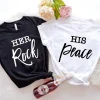 His Peace And Her Rock Bundle T-Shirt