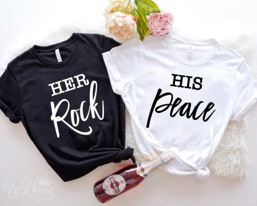 His Peace And Her Rock Bundle T-Shirt