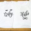 Hubs AND Wifey Couple Tshirts thd