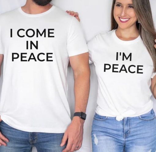 I Come In Peace T-Shirt thd