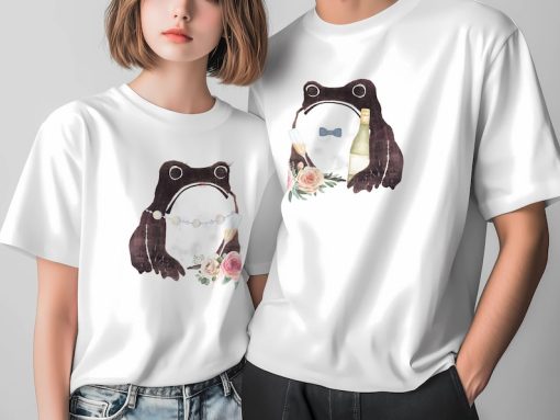 Japanese Frog Matching T-Shirts
