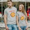 Made For Each Other Couple T-Shirts thd