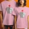 Mochi Cat Couple T-shirt