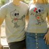 Mr Robot Couple T-Shirt thd