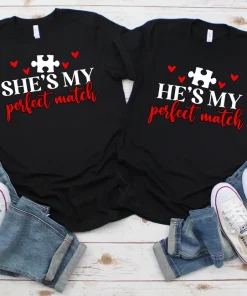 Perfect Match couple t-shirt