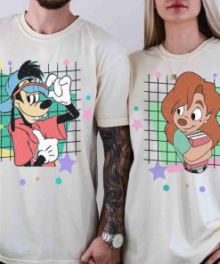 Retro 90s A Goofy Movie His Roxanne And Her Max Goofy T-shirt