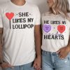 She Likes My Lollipop Tee Couples thd