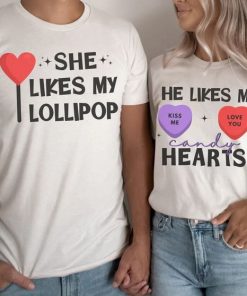 She Likes My Lollipop Tee Couples thd
