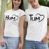 hum an tum Couple T Shirt thd