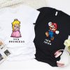 Her Hero and His Princess Matching Couples T-Shirts