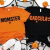 Momster and Dadcula Matching Halloween T-Shirts