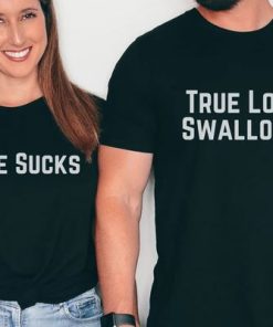 love sucks Funny Couple Shirts thd
