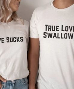 love sucks true love couple t-shirt thd
