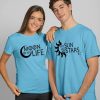 moon live sun stars couple T-shirt thd