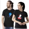 Cool Graphics Printed Couple T-shirt thd