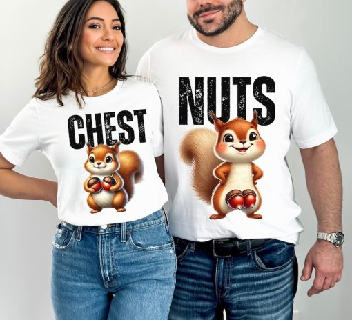 Funny Chestnuts - Humorous Couple Matching T-Shirt