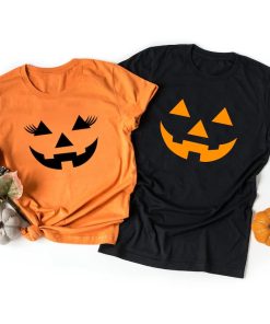 Funny Pumpkin Face T-Shirt