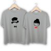 Gentleman and Lady Couple T-Shirts thd
