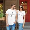 Honey Mooning shirts Bee couple t shirt thd