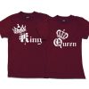 KING QUEEN Couple T-Shirts thd