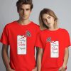 Love Signals Couple T-shirt thd