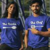 The Chef and Foodie Couple T-Shirt thd