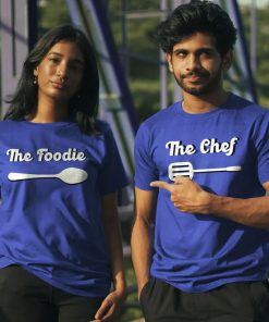 The Chef and Foodie Couple T-Shirt thd