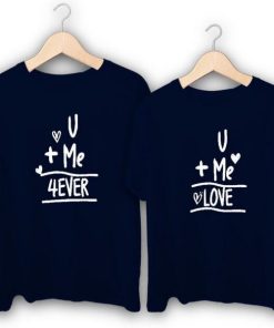 U Me Forever Couple T-Shirts thd