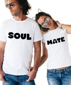 couple soul mate tshirt thd
