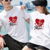 love be mine couple tshirt thd