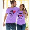 my jerry my tom Couple T-shirts thd