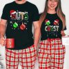 Chest And Nuts Couples Christmas T-Shirt