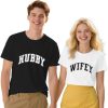 Hubby and Wifey Couples T-Shirt