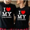 I Love My Girlfriend I Love My Boyfriend tshirt thd