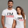 I Prayed for Him I'm Him T-shirt thd