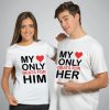 My Only Beats For Couple T-shirt thd