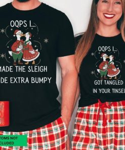OOPS Funny Couples Christmas T-Shirt