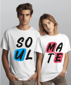 Soul Mate Couple T-Shirts thd